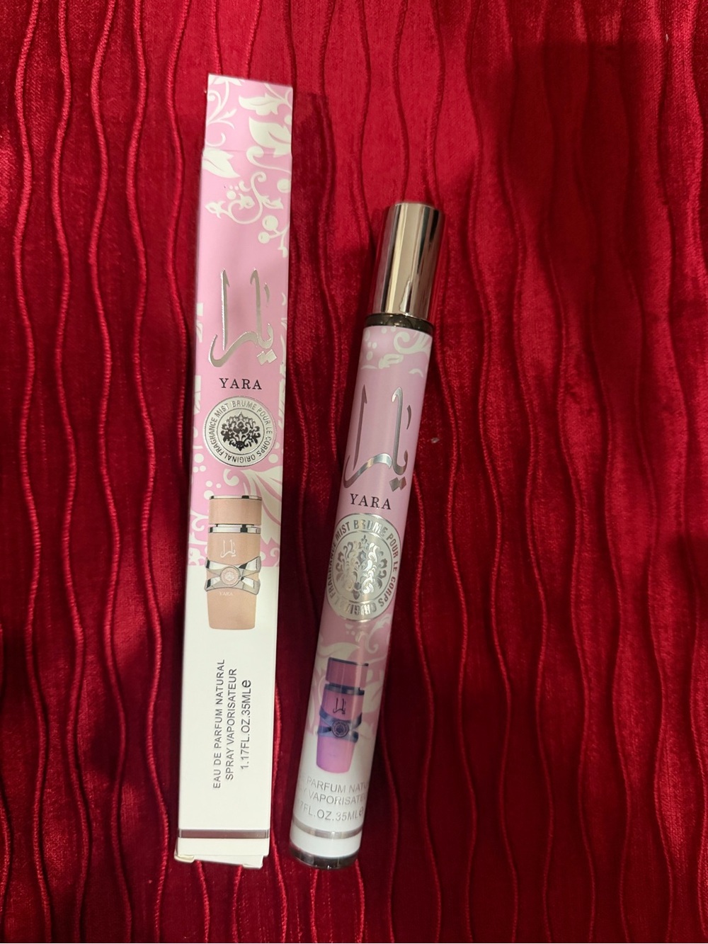NWT YARA Lataffa Women's Fragrance Spray — Pink